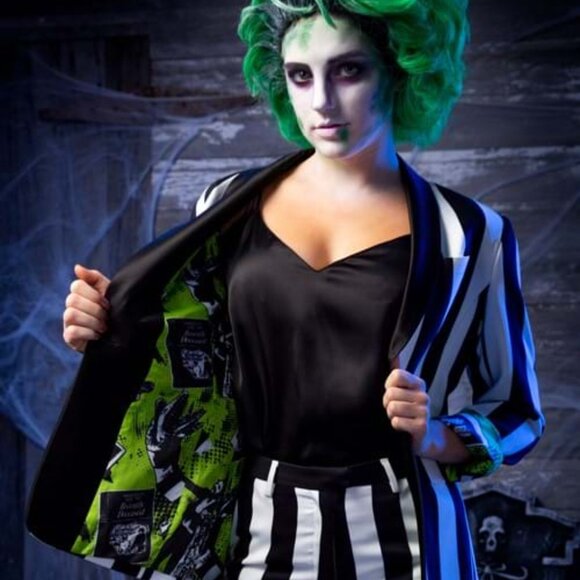 Women's Beetlejuice Suit Blazer - Picture 3 of 3